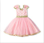 Sleeveless Vest Polka Dot Bow Princess Dress