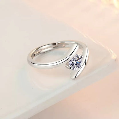 Mozanite Wheel Of Fortune Ring For Women