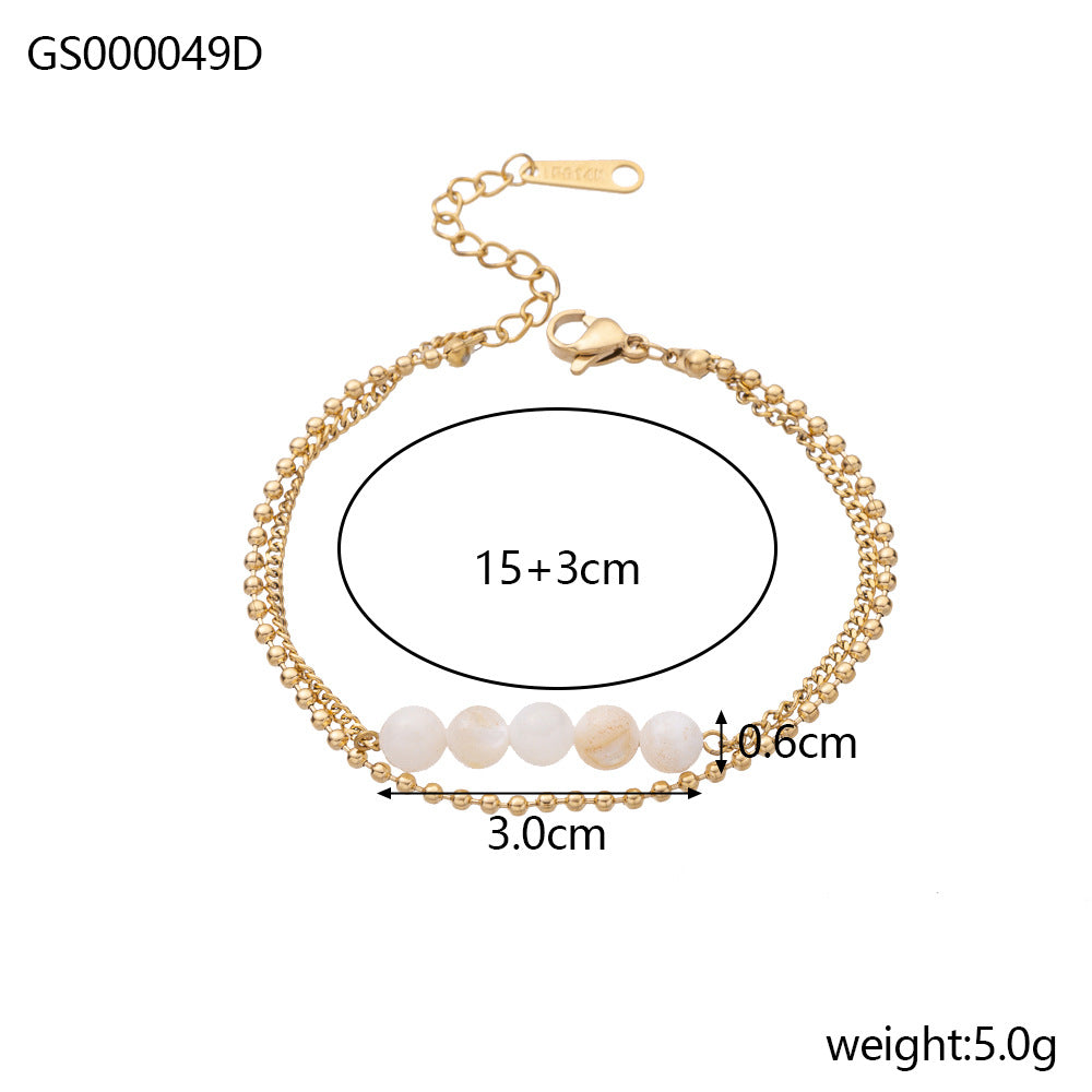 Fashionable Natural Stone Bracelet