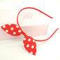 Sleeveless Vest Polka Dot Bow Princess Dress