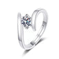 Mozanite Wheel Of Fortune Ring For Women