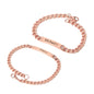 European And American Jewelry Couple Bracelet Titanium Steel