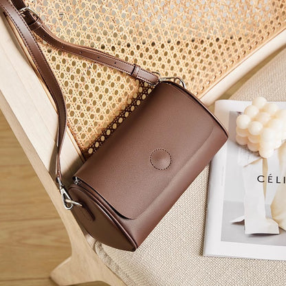 Mini Round Handbag Tote Shoulder Bag For Women