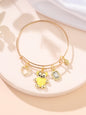 Colorful Polymer Clay Adjustable Womens Bracelet